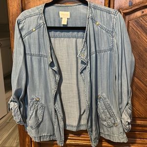 Chico’s Light Weight Denim Jacket